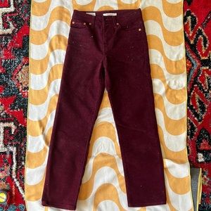 Wedgie Straight Corduroys